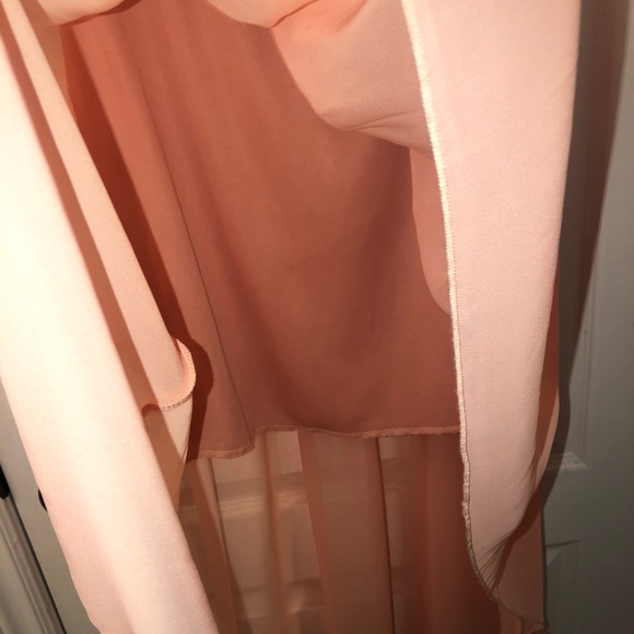 High low light pink dress - Picture 2 of 3